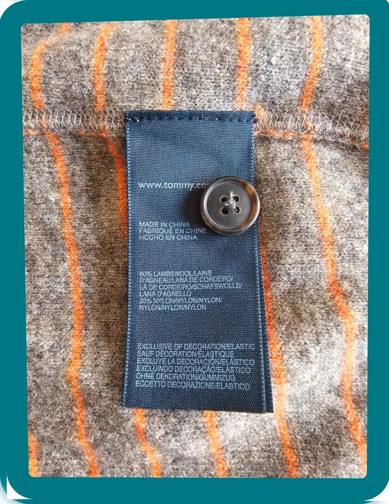 Cardigan tommy Hilfiger de lana de cordero Talla M – photo 5